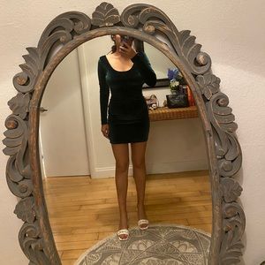 American Apparel Velvet Mini Dress